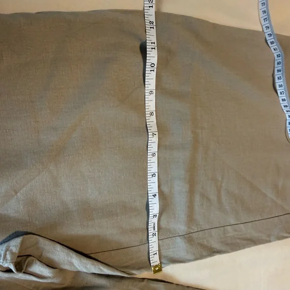 Sincerely Jules Beige Men's Chinos with Button Accents - Picture 5 of 8